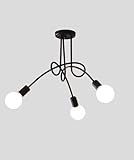 Luminária Lustre Pendente Sputnik Para 3 Lâmpadas