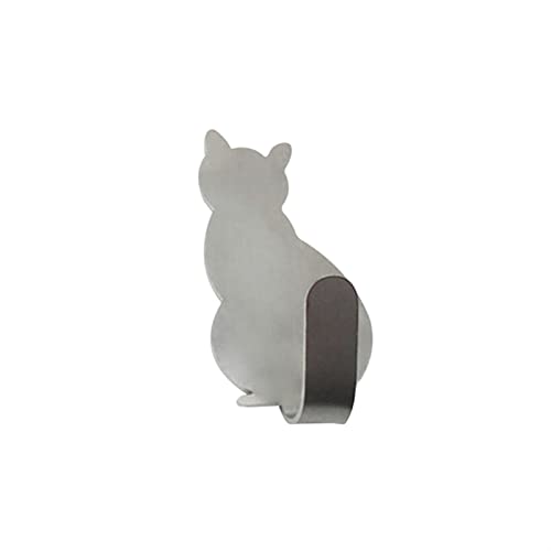 Patères chat auto-adhésifs crochets de rangement muraux en lot de 2