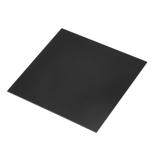 Image of DMiotech 12 x 12 x 0.15 Inch Plastic UHMW Sheets, Ultra High Molecular Weight Polyethylene, Opaque Black Polyethylene Board for Automotive, Chemical, Manufacturing, DIY Home Kitchen