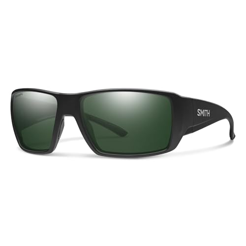 Image of SMITH Guide's Choice Fishing Sunglasses with ChromaPop Polarized Lenses & Large Frame - Performance Eyewear for Water Sports