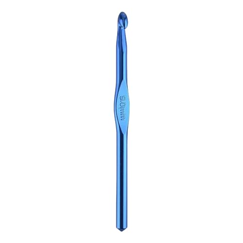 Image of ADW CRAFT'S Crochet Needle Single Size(12 Size Available)| 12 Pcs Crochet Needle Set||Aluminum Multicolor Crochet Hooks Needle|Crochet Needle|Crochet Needle Set | Crochet Needle Kit (9 mm / Single Pcs(Pack of 1))