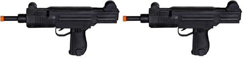 Boland 00611 Sammy Gun, Fusil, Pistolet, Jouet, en Plastique Noir, avec Bruit, 38 cm de Long, Carnaval, Halloween, fête à thème, Anniversaire, Maison,...