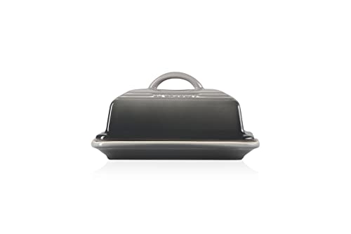 Le Creuset Stoneware Butter Dish, 900 g, 17 x 12.5 x 9 cm, Flint, 70837174440000 - Image 3