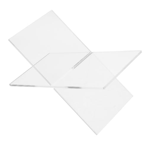 Atril para recetas de cocina en acrílico transparente y soporte estable de lectura diario