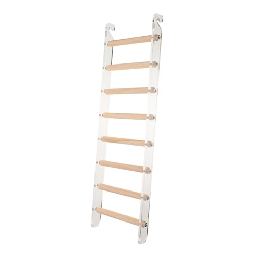 BELLIFFY Bird Ladder for Parrots Climbing Perch for Bird Cage Durable Easy to Install Design for Play and Mood Enhancement for Home Pet Stores