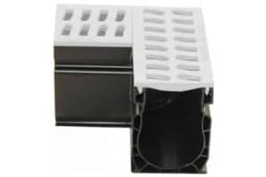 nds channel drain Slim Channel FAB 90 - White