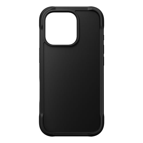 NOMAD - Coque Robuste - iPhone 16 Pro | Noir