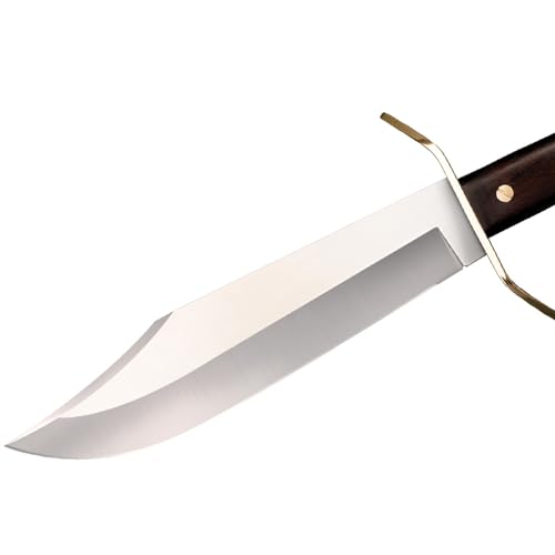 Foto von Cold 81B Steel, Bowiemesser, Wild West Bowie, Klinge: 27,3 cm, Outdoormesser, Full Tang, Inklusive Gürtelscheide, Satin Finish
