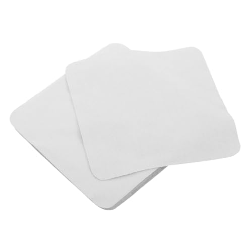 FRCOLOR 20pcs Microfiber Jewelry Polishing Cloths Soft Cleaning for Portable and Reusable for Home and Travel Cleaning
