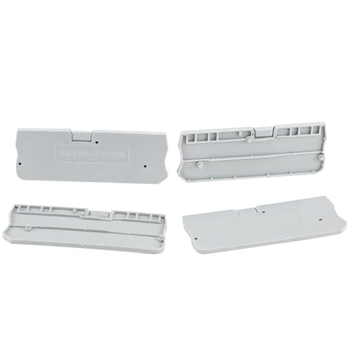 Tapas D-PT1.5-QU de carril DIN para placas de terminales PT 1.5-QU