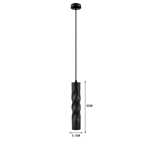 Lámpara colgante moderna en forma de S de tira larga LED para techo de comedor 2
