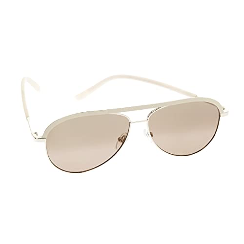 Liebeskind Damen Sonnenbrille Creme Matt/Gold 57-12-145 10258-00110