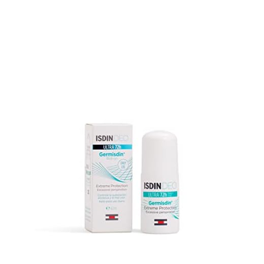 ISDIN Deo Germisdin Ultra 72h Desodorante - Controla la sudoración excesiva y el mal olor - 40 ml