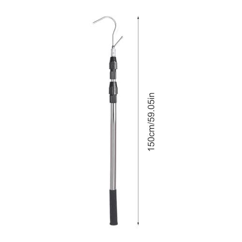 Herramienta de acero inoxidable tipo poste telescópico multifuncional Bed Buddy 3