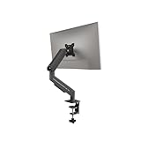 THEARK モニターアーム シングル PC モニター アーム 液晶ディスプレイ アーム スプリング式 モニタースタンド17～32インチ対応 最大耐荷重9kg MS011(ブラック)
