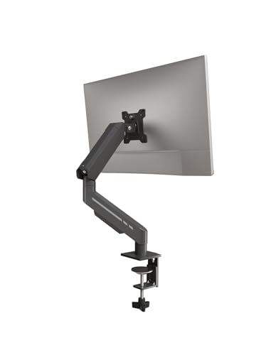 THEARK モニターアーム シングル PC モニター アーム 液晶ディスプレイ アーム スプリング式 モニタースタンド17～32インチ対応 最大耐荷重9kg MS011(ブラック)