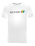 Blasfemus ZX Spectrum Sinclair T Shirt Homme Années 80 Vintage Nerd, Blanc, XL