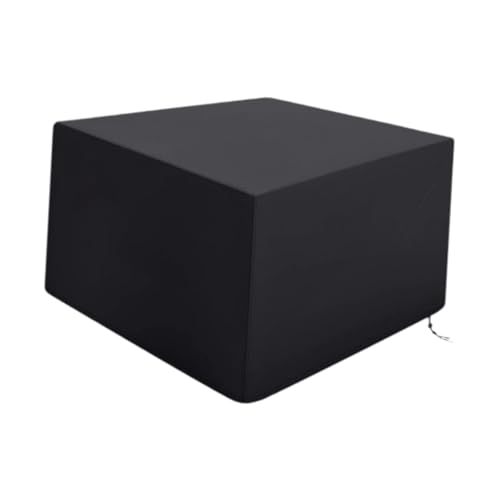MYCENSE Fire Pit Cover Protection Coating Cover Tear Resistant Sun Protection Fire Bowl Cover Firepit Cover for Garden Outdoor Yard, Square 91x91x61cm