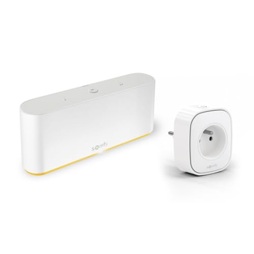 Pack Box Domotique Tahoma Switch + Prise Zigbee - Pilotage à Distance avec l'application Tahoma et Automatisation des scénarios d'allumage et d'éteinte