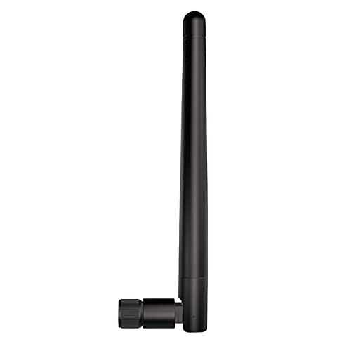 5 PCS GPS Beidou Antenna High Gain 5dBi with SMA-J Interface L-Type Rubber Rod Antenna for Car Dealer Bus Stop Announcer Taxi Company Navigation TXGB-JK-11