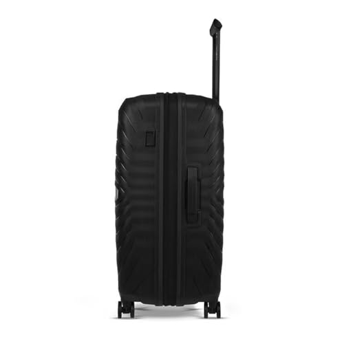 Image of Samsonite Octolite Neo Expandable 68 Cms Medium Check-in Polypropylene Hard Sided 8 Wheel Spinner Pack More Luggage /Suitcase /Trolley Bag (Black)-10 Year Global Warranty