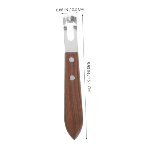 Ralladores de acero inox. y mango de madera 2 piezas miniatura 5
