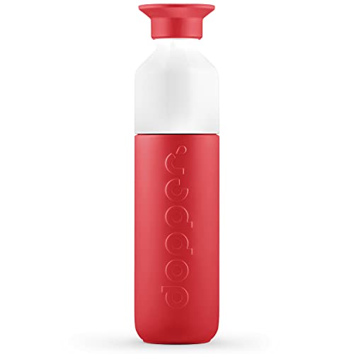 Dopper Insulated Deep Coral Thermosflasche, 350 ml, Thermosflasche für Kaffee, Edelstahlflasche, Sportflasche, 24 Stunden kalt… – Ansicht 1