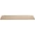 Ekena Millwork BMHHS1C0040X010X072UN Thickness 1-Sided Hand Hewn Endurathane Faux Wood Beam Plank, 4"W x 6'L, Ready for Paint