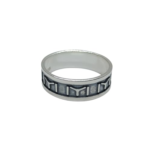 Bague argent IYI faite main : excellence artisanale poinçonnée 925