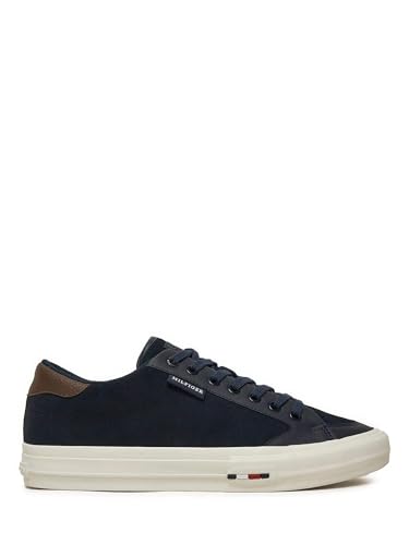 Baskets bleu Tommy Hilfiger tennis basses de pointure 43 pour homme