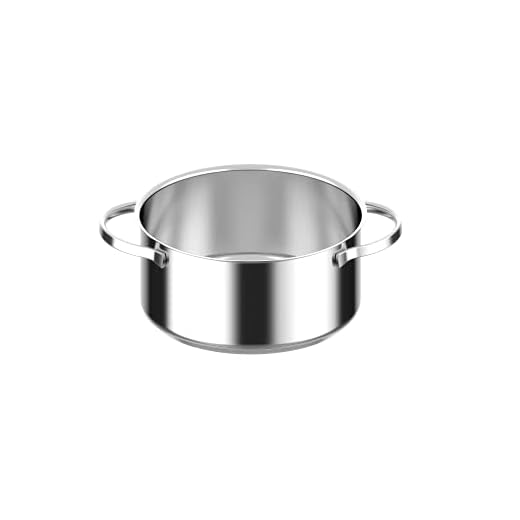 Moneta Allegro Casseruola 2m 20 cm in Acciaio Inox per tutti i Fuochi 2.9 Litri