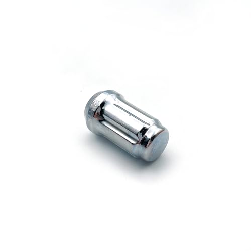 Image of M12x1.5 Chrome Spline Lug Nuts, 20pcs Chrome Closed End Lug Nuts - Compatible with 2006-2019 Ford Fusion, 2000-2019 Ford Focus, 2001-2019 Ford Escape Aftermarket Wheel