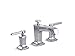 KOHLER Margaux Widespread Lavatory Faucet