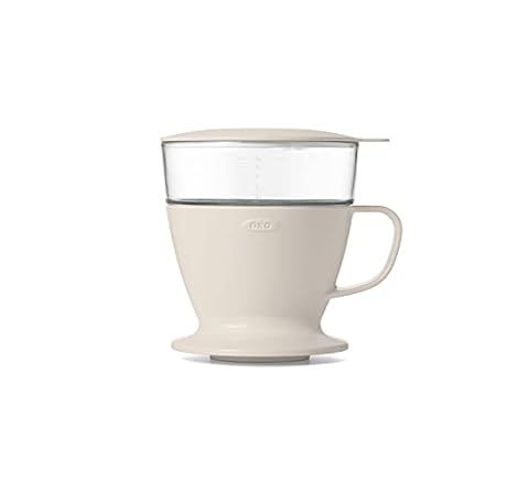 OXO Brew Single Serve Pour-Over Coffee Maker, 12 ounces, White