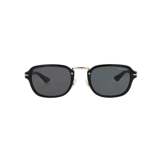 Montblanc MB0264S-001 52 Sunglass Man Recycled Ace Gafas de Sol, Sport, Negro (Negro), Talla única