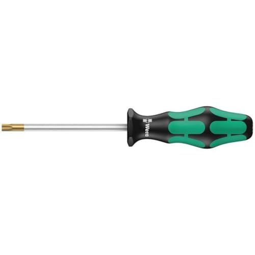 Wera 367 HF TX27 x 4-9/16in Kraftform Plus Torx HF screwdriver, TX27 x 4-9/16 in.
