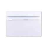 EPOSGEAR® A5/C5 Plain White Self Seal Wallet Envelopes 229mm x 162mm 90gsm (Pack of 25 Envelopes) - Image 1