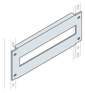 Chassis modulaire rack 19 ABB eh0003 pour organiser vos disjoncteurs 3he