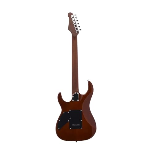 Guitare électrique solid body avec table érable flammé pour un son pur - 4