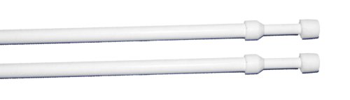 Bakerlin Tringle à rideaux extensible ronde 60-.Blist 95 cm