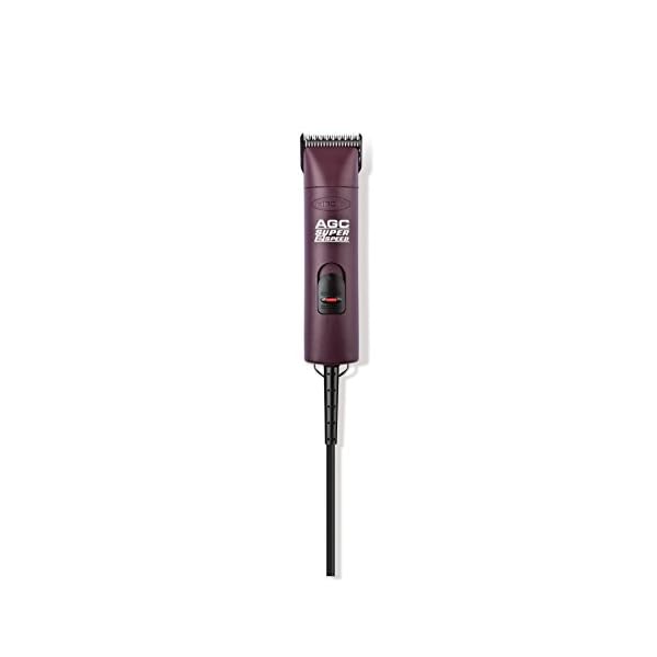 Andis-22685, Professional UltraEdge Detachable Blade Clipper-Super 2-Speed Rotary Motor with Shatter-Proof Housing, Runs Calm & Silent Manner, 3400/4400 SPM-for Coats & Breeds-120V, Burgundy | 1 Count (Pack of 1) Andis-22685, Professional UltraEdge Detachable Blade Clipper-Super 2-Speed Rotary Motor with Shatter-Proof Housing, Runs Calm & Silent Manner, 3400/4400 SPM-for Coats & Breeds-120V, Burgundy | 1 Count (Pack of 1)