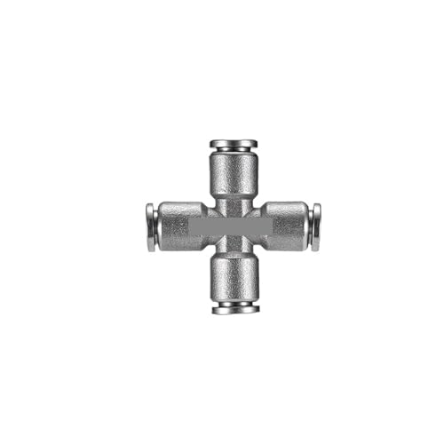 Connecteur pneumatique acier inoxydable 304 pour tubes de 14/16 mm PZA 4mm