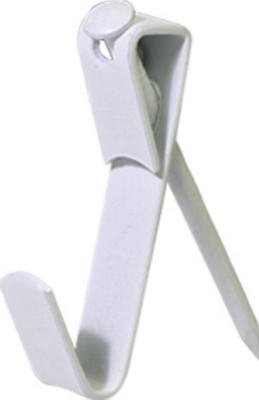 Image of Hillman Fasteners 122307 8 Pack, White Deluxe Picture Hanger - Pack of 10