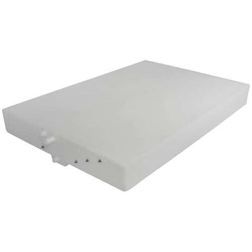 Image of 49 Gallon RV Fresh Water Tank, Potable Water Storage Tank for Drinking, Cooking, Cleaning, Showering, for Campers, Trailers, Motorhomes, RVs, Low-Profile Shape, 55 inch x 36 inch x 7.5 inch (WT-1500)