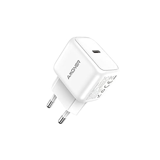 USB C laddare, Amoner 20 W miniladdare typ C strömadapter laddningskontakt USB C strömförsörjning snabbladdare för iPhone 12,12 Pro,12 Mini,11, SE 2020, iPad Pro 2020, Galaxy S20, s21, A51 etc.