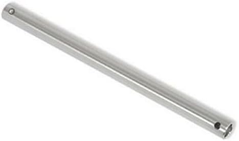 Maxim Lighting STR06212PS Accessory - .62 Inch Diameter Extension Rod, Down Rod Length: 12 Inch, Finish Color: Plated Silver