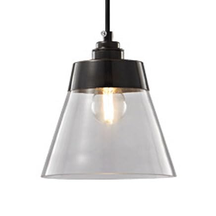 Suspension en verre petit format culot E27 pour optimiser l'éclairage des petits espaces