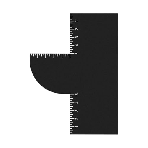 Arroopu Carta per Migliorare per Barbieri,Modellatore per Capelli con Carta Rinforzante | Guida Taglio Stencil Strumento Rifinitura Per Uomo Ragazzi Principianti