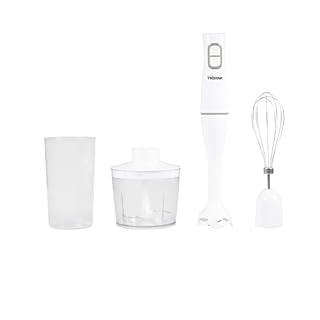 Set di frullatori a mano Tristar - 350 W - bastone extra lungo - frullatore a mano - tritatutto - misurino - frusta - bianco -MX-4851