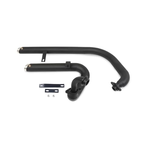 Tubo Medio Enlace Silenciador De Escape para Vi&Rago 125, 250, XV125, XV, XV250, Accesorios Repuesto, Kit Ajustable Uso General